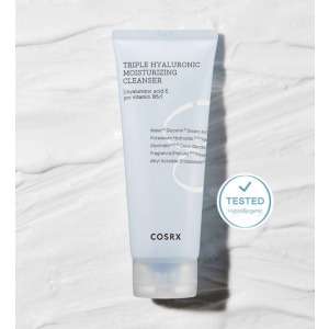 COSRX - Espuma Limpiadora Hydrium Triple Hyaluronic Moisturizing Cleanser 150ml