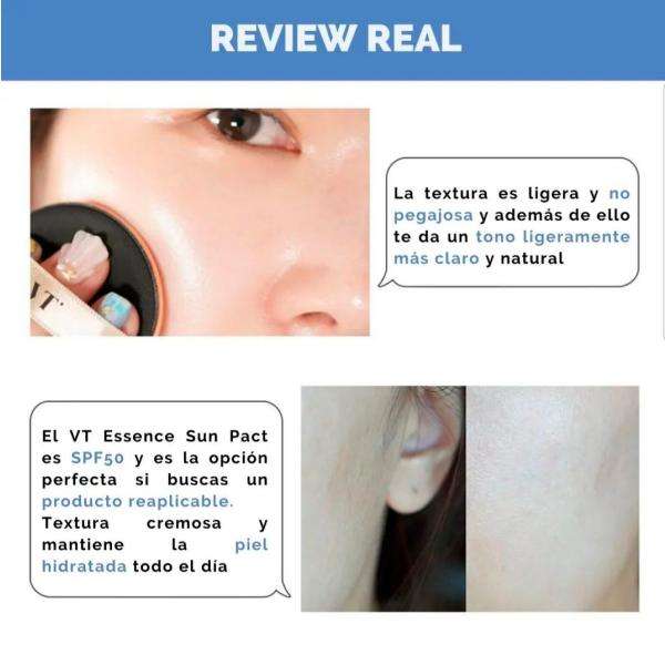 VT - Protector Solar Essence Sun Pact SPF50+ PA+++ 11g - Imagen 2