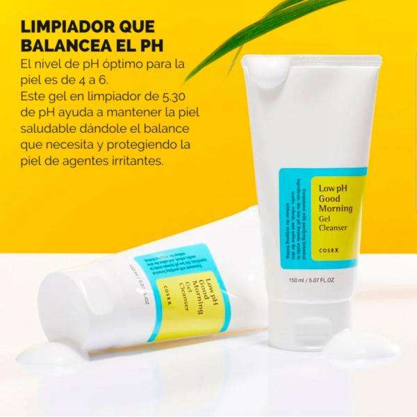 COSRX - Gel limpiador con pH bajo Good Morning 150ml - Imagen 3