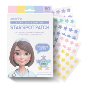 OOTD Star Spot Patch Parche para acné (80 parches)