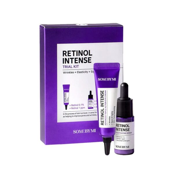 SOME BY MI Kit de prueba intensivo de retinol, serum y crema para ojos (2minis)