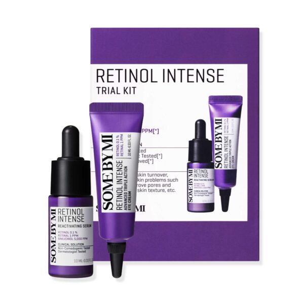 SOME BY MI Kit de prueba intensivo de retinol, serum y crema para ojos (2minis)